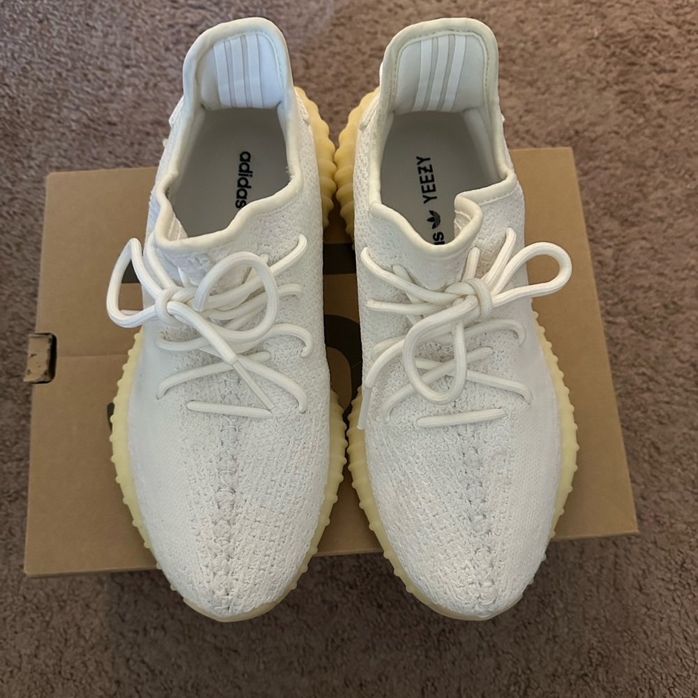 Adidas Yeezy Boost 350 V2 in White and Cream